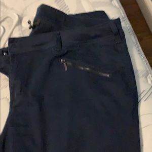 Navy blue pants